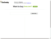 Tablet Screenshot of livea.com